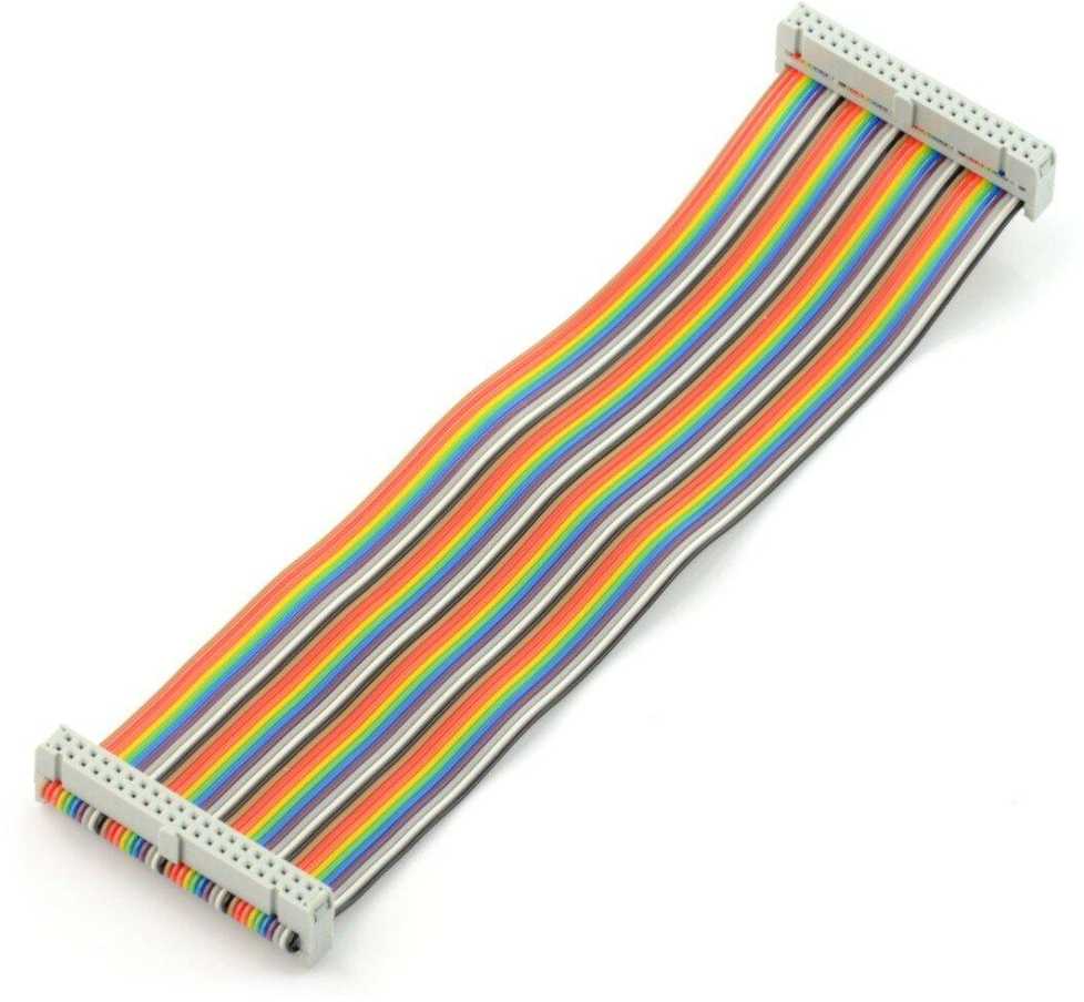 Openplatform Laidas IDC 40 kontaktų lizdas-lizdas 20cm Raspberry Pi 4B/3B+/3B/2B