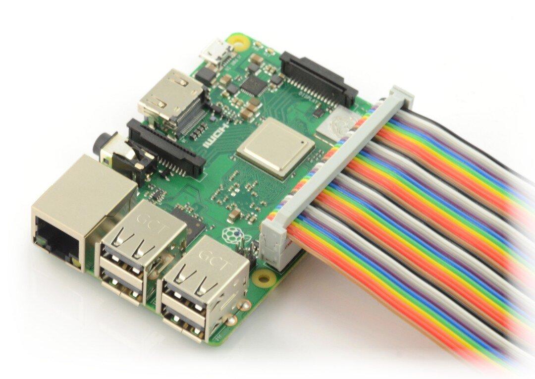 Openplatform Laidas IDC 40 kontaktų lizdas-lizdas 20cm Raspberry Pi 4B/3B+/3B/2B
