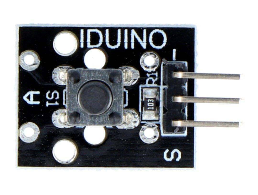 Iduino taktinio jungiklio modulis