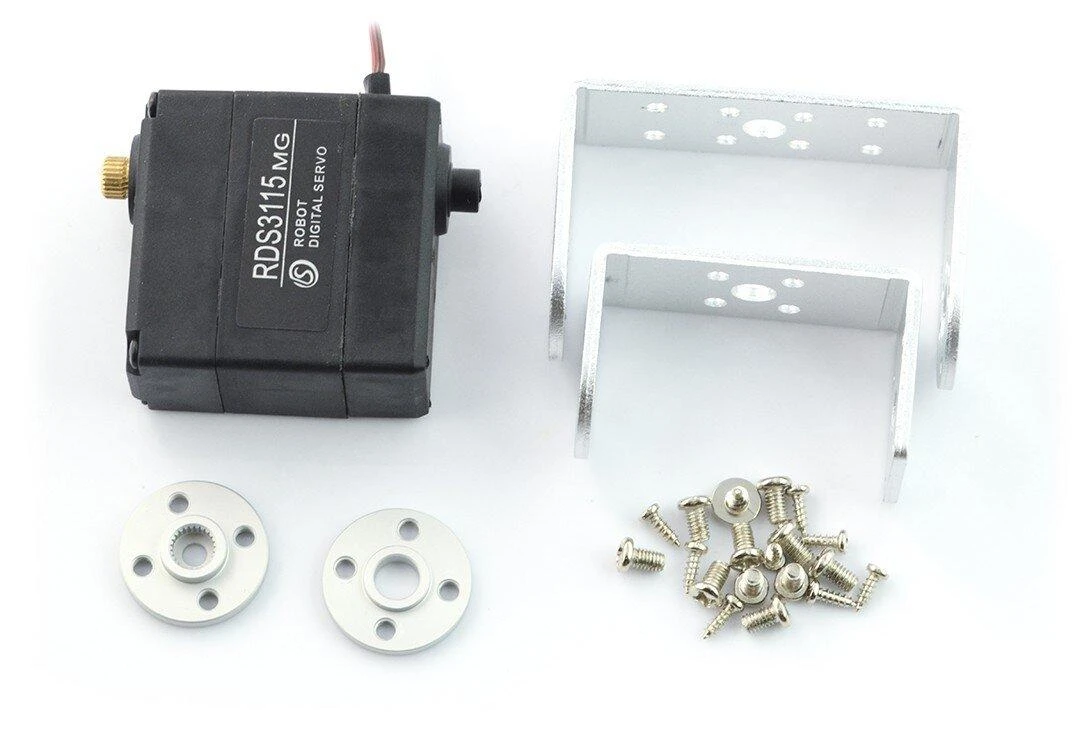 Openplatform Servo RDS3115 360 ° nepertraukiamas veikimas - standartinis - rinkinys