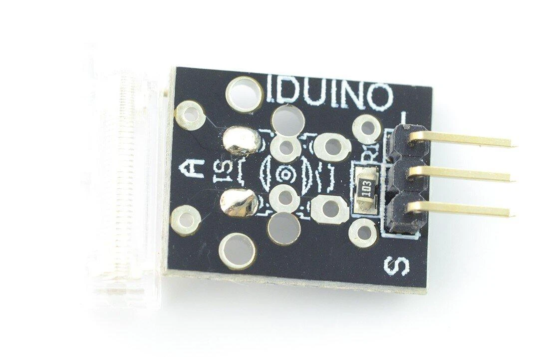 Iduino SE020 smūgio jutiklio modulis iš viršaus