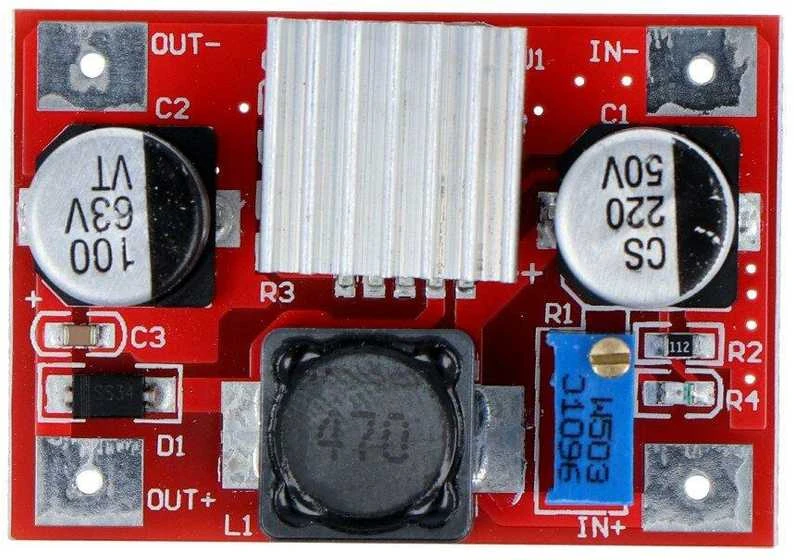Openplatform Step-Up įtampos reguliatorius LM2577 - 5-56V 3A