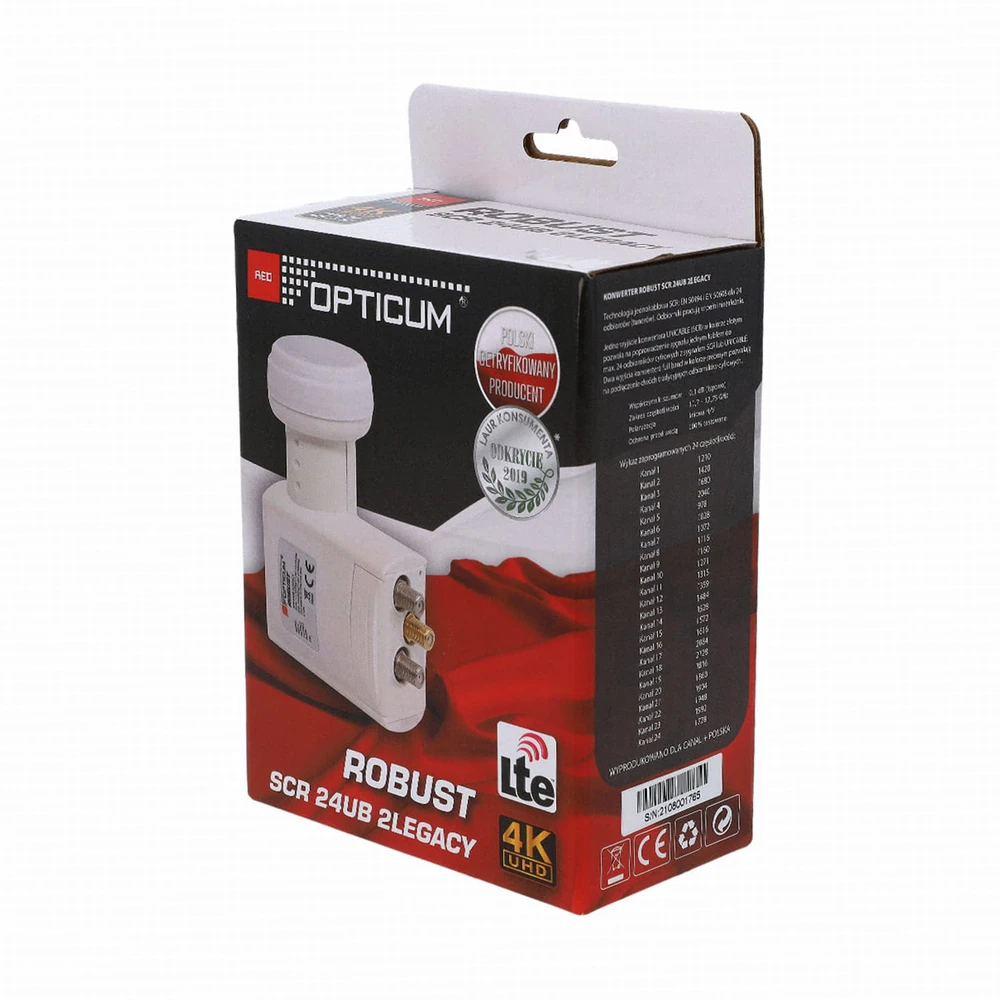 Oem OPTICUM UNICABLE SCR/2LEGACY ROBUST 24UB keitiklis