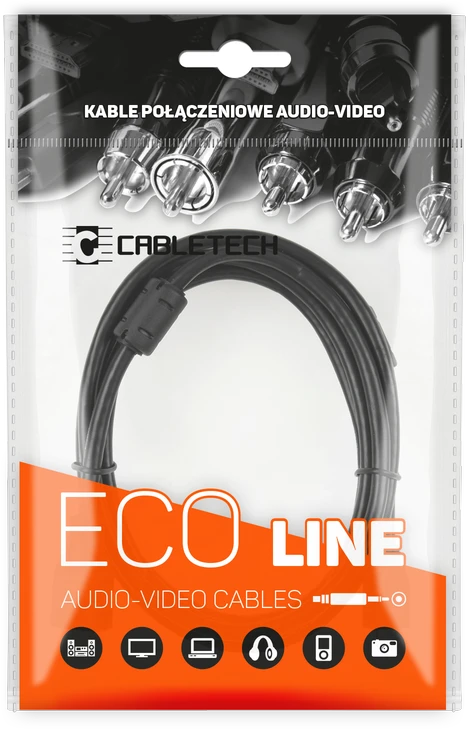 Optinis kabelis Cabletech pakuotėje