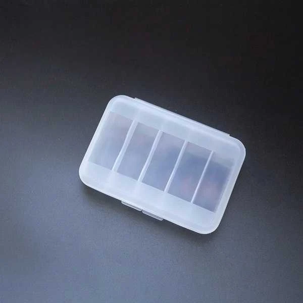 Oem Organizatorius 5 skyriai 83x54x18mm - konteineris smulkiems daiktams