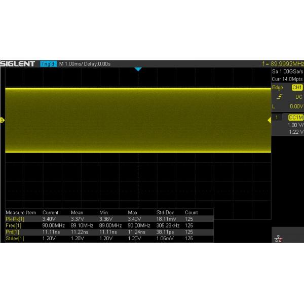 Oem Osciloskopas Siglent SDS1202X-E 200MHz - 2 kanalų