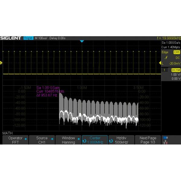 Oem Osciloskopas Siglent SDS1202X-E 200MHz - 2 kanalų
