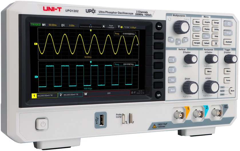 Oscyloskop Uni-T osciloskopai UPO1202