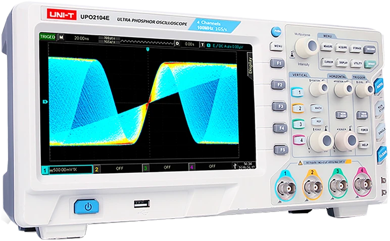 Oscyloskop Uni-T UPO2102 osciloskopas