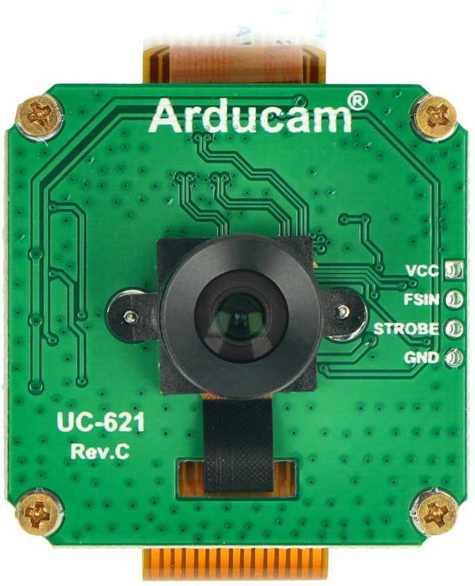 Arducam OV2311 kameros modulis su matoma elektronikos schema