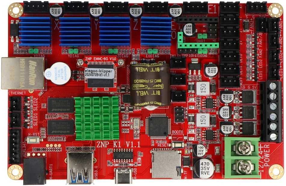 Pagrindinė plokštė ZNP K1 V1.1 - 3D spausdintuvo dalis