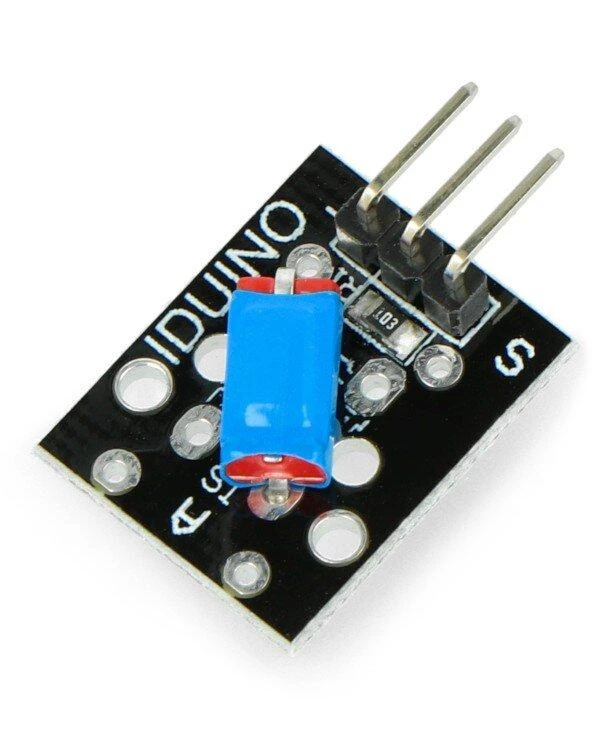 Iduino SE059 pakreipimo jutiklio modulis artimu planu
