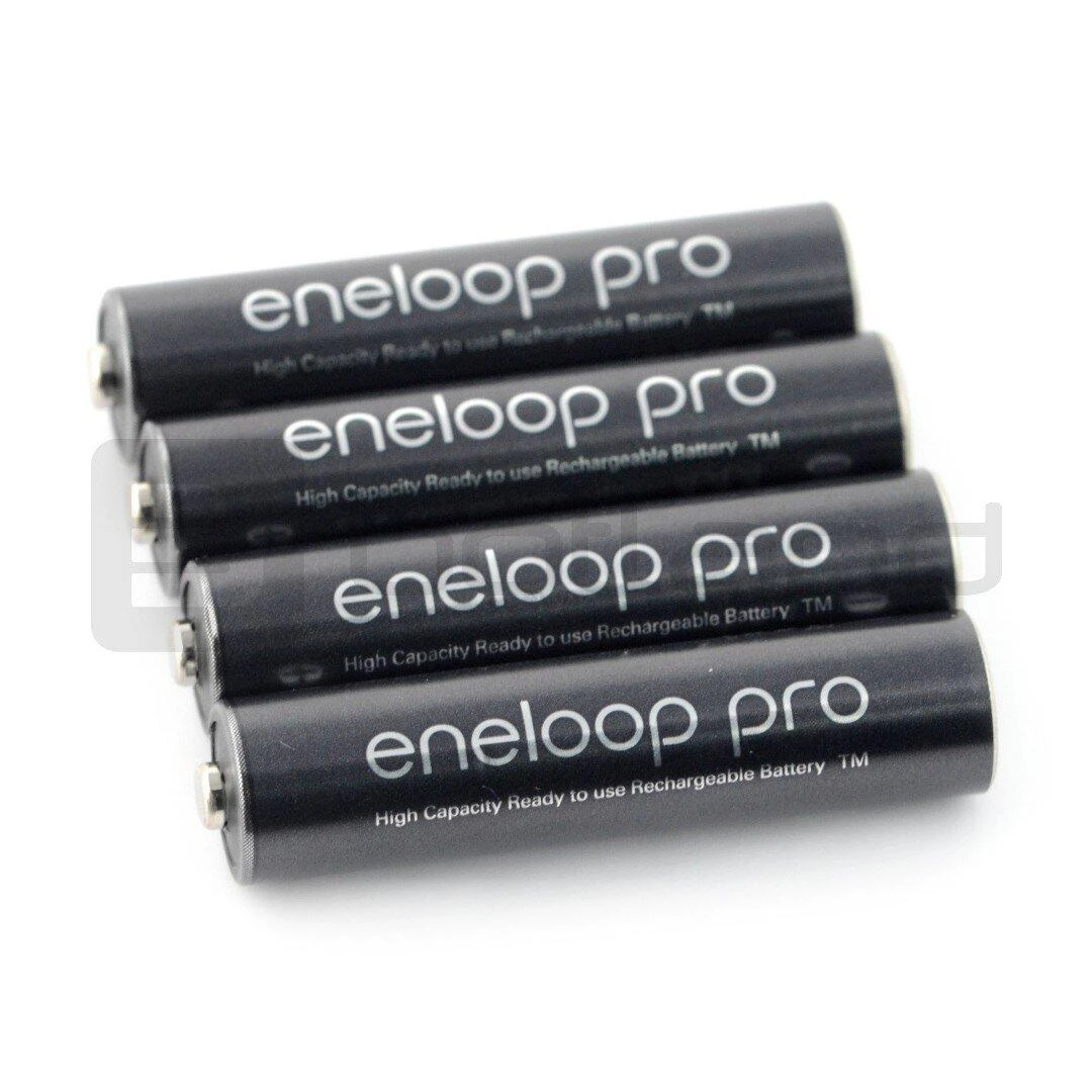 Įkraunamos baterijos Panasonic ENELOOP Pro BK-4HCDE/4CP, 930 mAh, 500 (4xAAA)