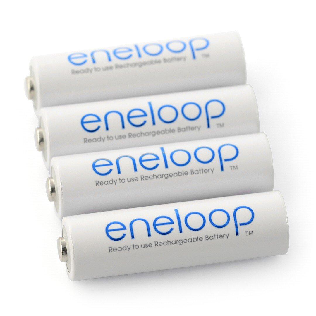 Įkraunami Elementai Panasonic Eneloop AA BK-3MCCE / 4BE 4vnt 2000mAh ...