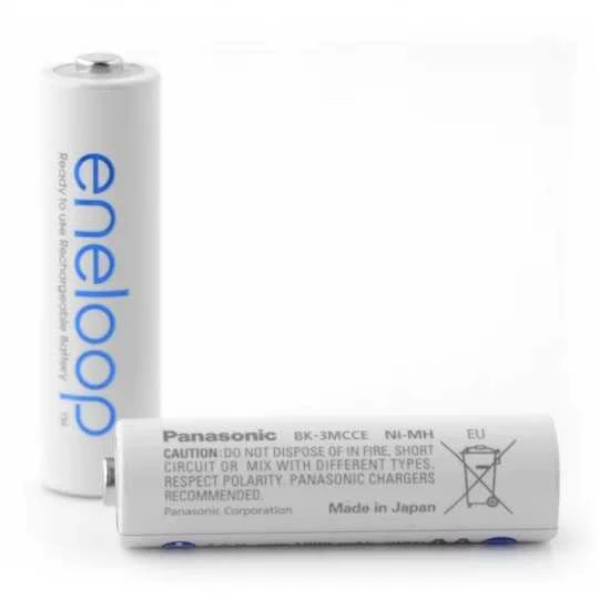 Panasonic Eneloop AA įkraunamos baterijos