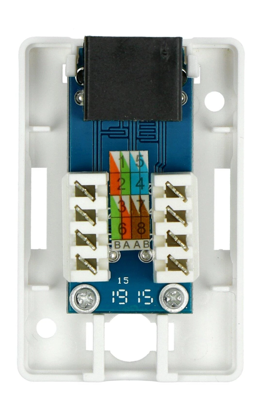 LANBERG OU6-0001-W UTP Data Box 1 prievado RJ45 neekranuotas kat. 6