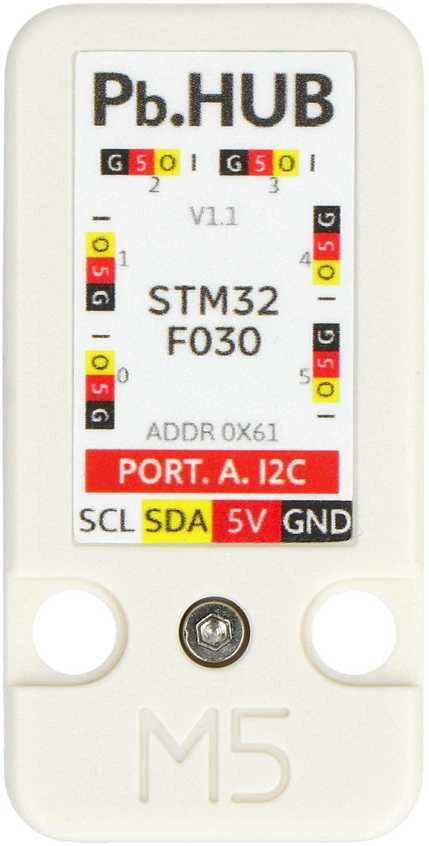 M5Stack Pb.Hub V1.1 išplėtimo modulis su paženklintais portais