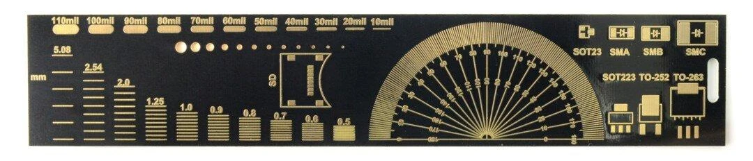 Oem PCB liniuotė - 20cm