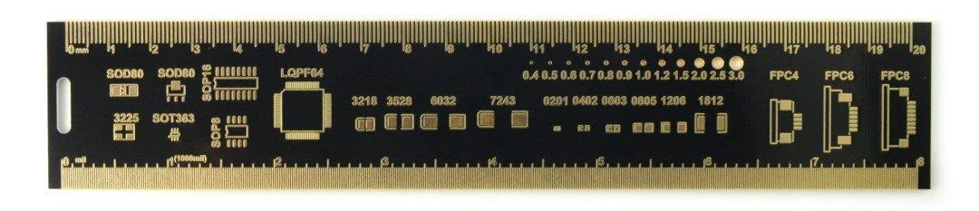 Oem PCB liniuotė - 20cm