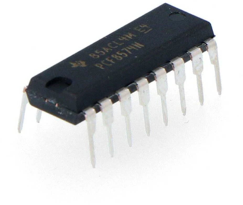 PCF8574N GPIO lustas su 16 kontaktų