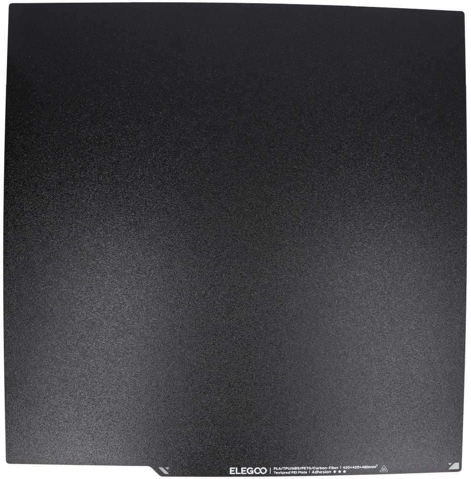 PEI tekstūruotas sluoksnis Elegoo Neptune 4 Max 3D spausdintuvo plokštei - 430x430 mm