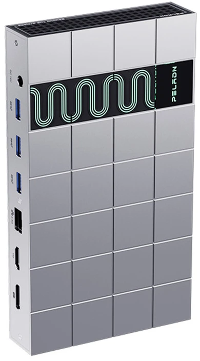 Peladn G2E Docking Station (Sidabrinis) Thunderbolt 5