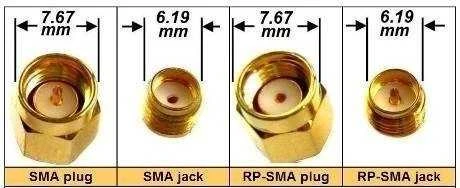 Oem Perėjimas – U.FL (IPEX) į RP-SMA lizdą – tiesus adapteris su 200 mm kabeliu