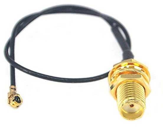 Oem Perėjimas – U.FL (IPEX) į SMA lizdą – tiesus adapteris su 200 mm kabeliu
