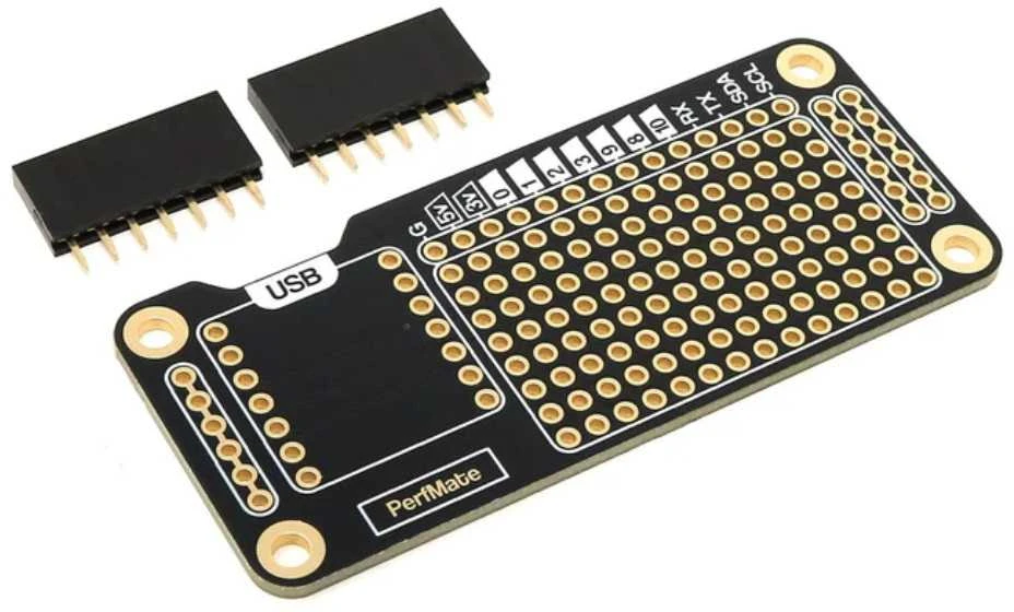 PerfMate PCB plokštė su kontaktų jungtimis