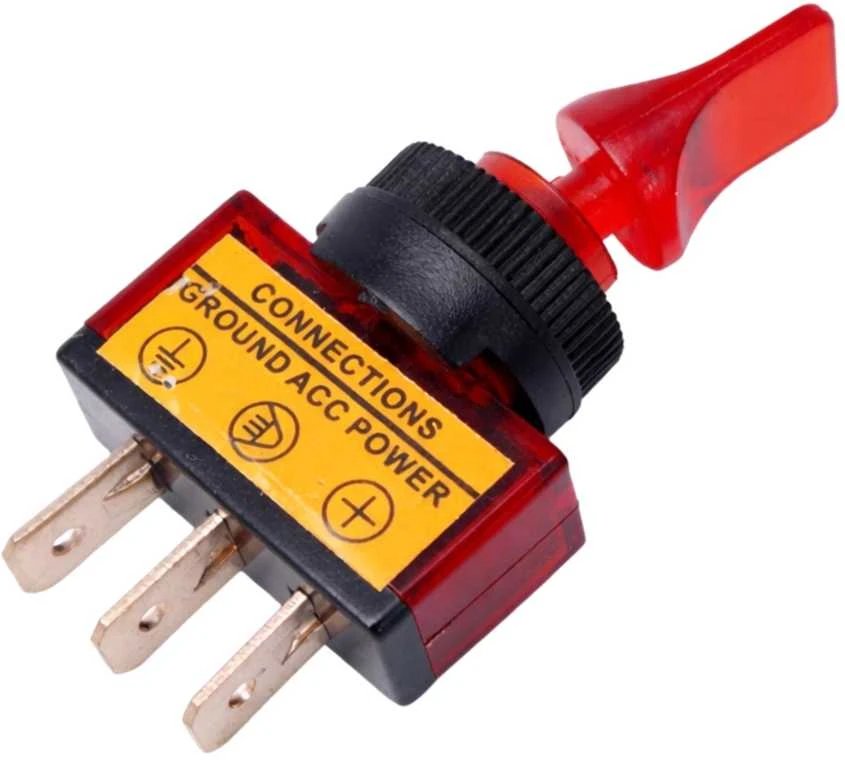 Perjungiklis - E-TEN1021 - 15A - 250V - 2 padėčių - 2 kontaktų