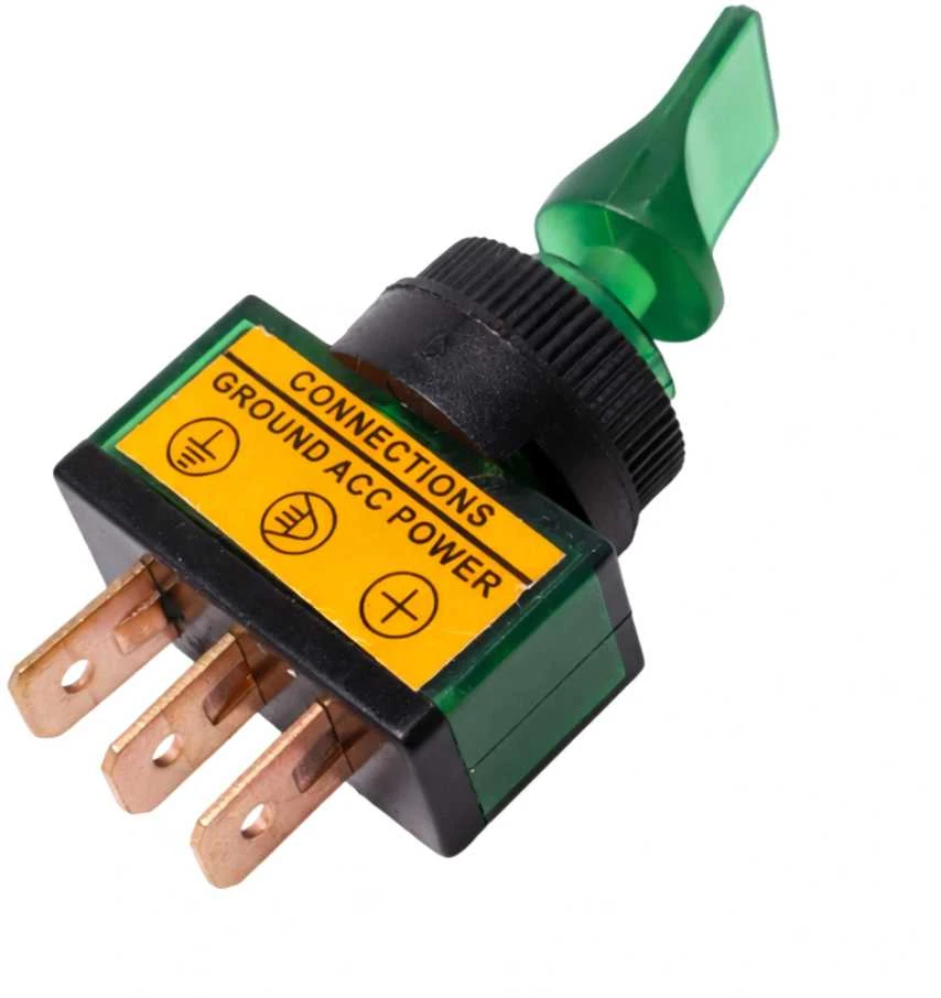 Perjungiklis - E-TEN1021 - 15A - 250V - 2 padėčių - 2 kontaktų