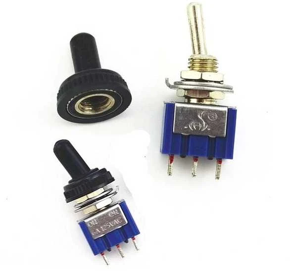 Oem Perjungimo jungiklis 6A/125V 3A/250V – 2 padėčių – MTS-102/103 – 3PIN