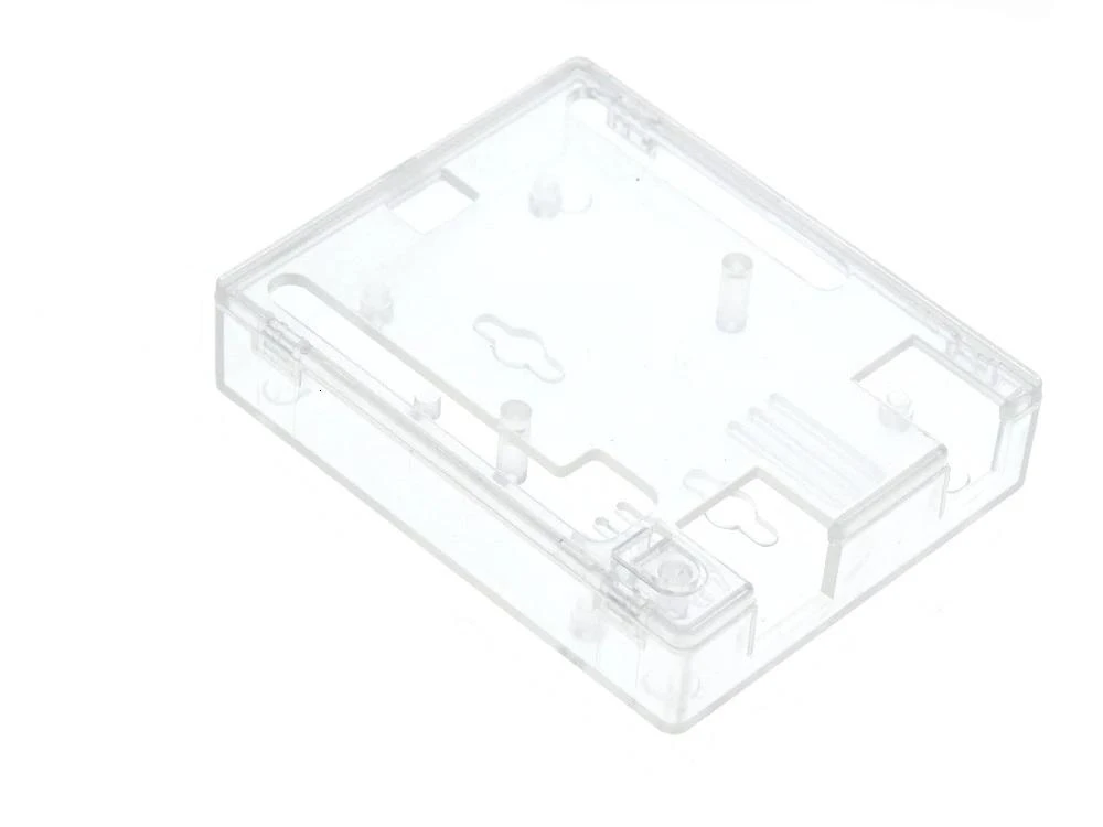 Arduino Uno R3 skaidraus dėklo apatinė dalis