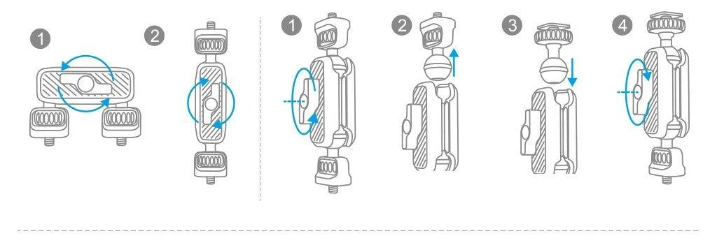 PGYTECH Magic Arm priedas kameroms / kardanams