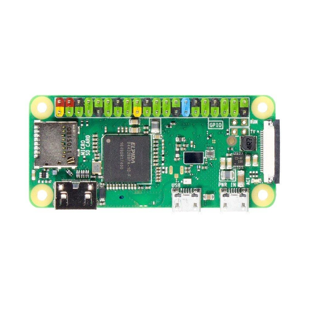 Pi Supply 2x20 auksinių kaiščių kištukas, skirtas Raspberry Pi, paženklintas spalvomis
