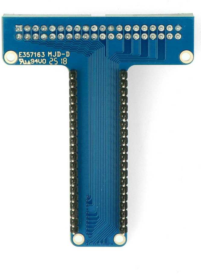 Pi T-Cobbler Plus, išplėtimo priedėlis Raspberry Pi 4 / 3 / 2 / B+, + laido juosta, Adafruit 2028