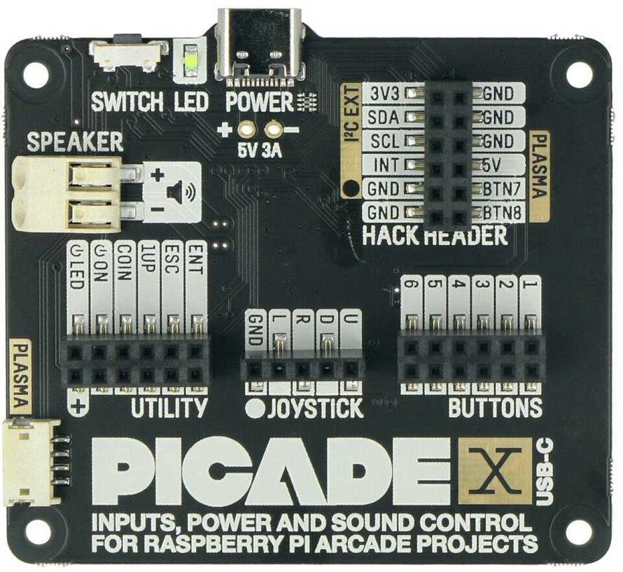 Picade X HAT vaizdas iš viršaus
