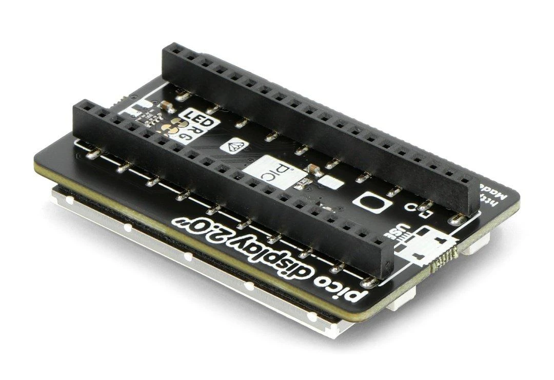Pico Ekranas Pack 2.0 - IPS LCD 2” 320x240px ekranas, skirtas Raspberry Pi Pico - PiMoroni PIM850