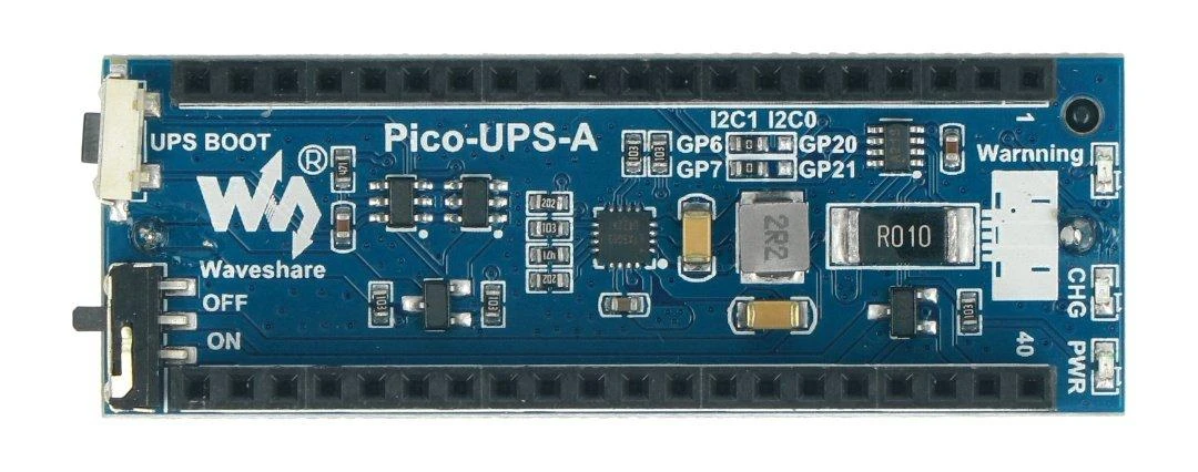 Pico-UPS-A modulis iš viršaus