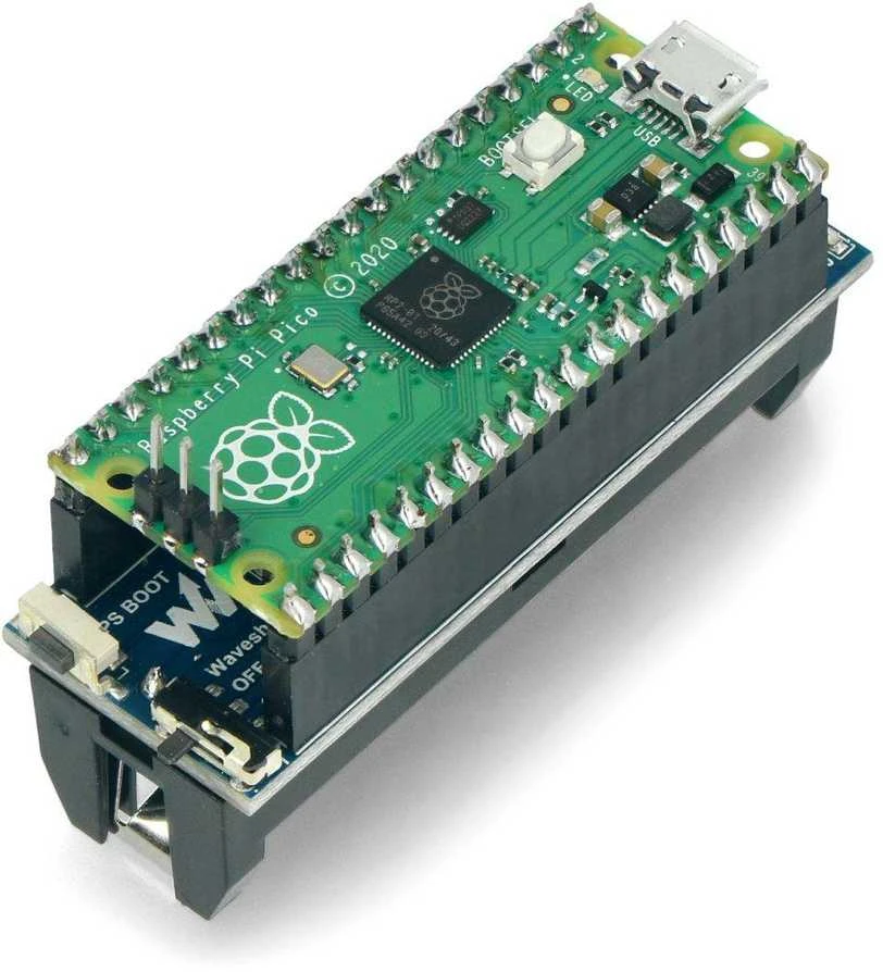 Pico-UPS-A, belaidis UPS modulis, skirtas Raspberry Pi Pico, Waveshare 19694