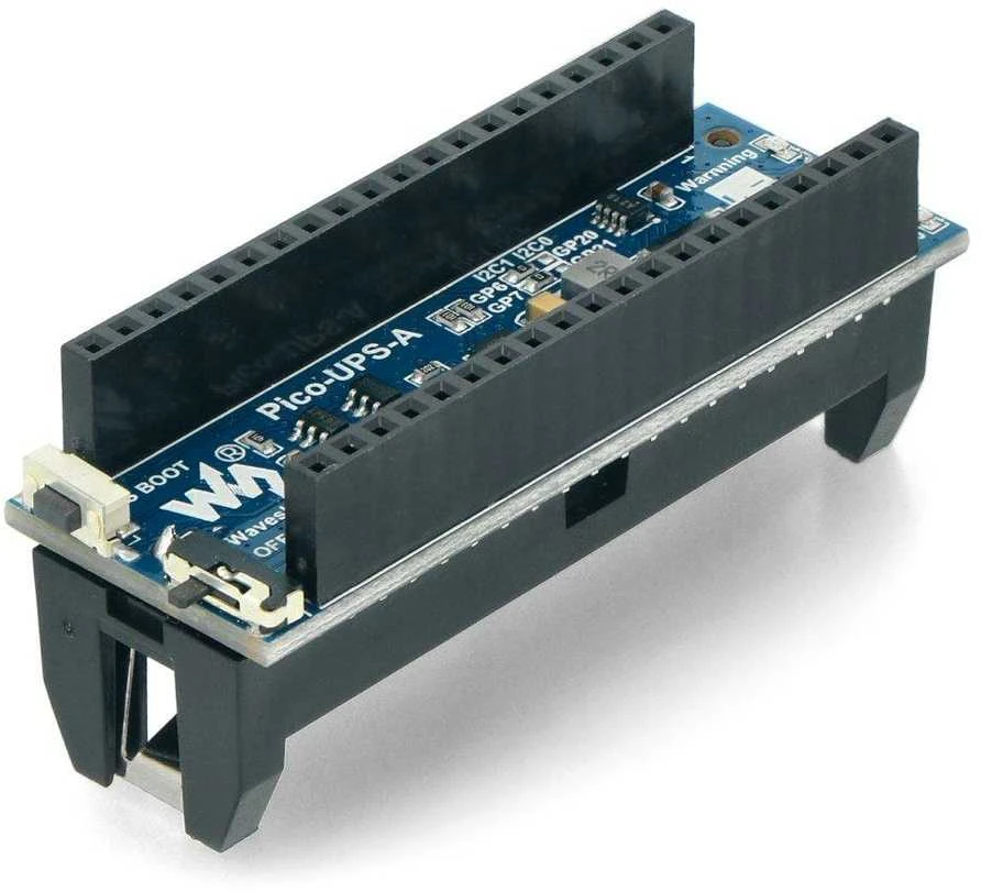 Pico-UPS-A, belaidis UPS modulis, skirtas Raspberry Pi Pico, Waveshare 19694