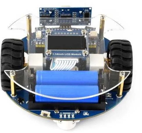 Pico2Go mobilusis robotas – nuotoliniu būdu valdomas robotas – RP2350-Plus – Waveshare 31698
