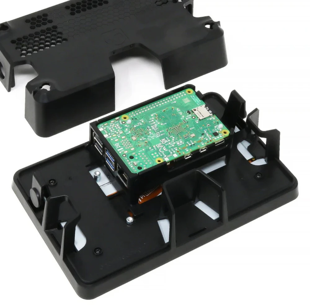 Pihut Raspberry Pi Touch Ekranas 2 7 korpusas – juodas