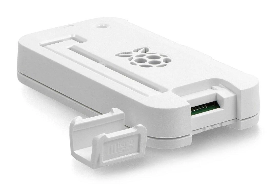 Pihut Raspberry Pi Zero Premium dėklas - baltas