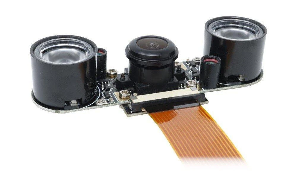 PiHut naktinio matymo kamera su infraraudonųjų spindulių LED