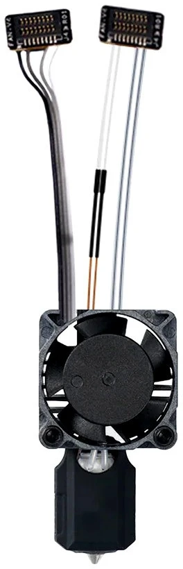 „Bambu Lab“ pilnas karšto antgalio mazgas su grūdinto plieno antgaliu 0,4 mm, X1C
