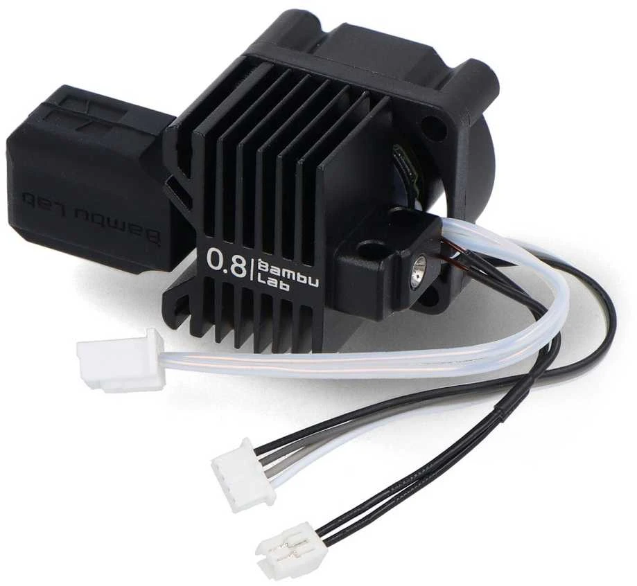 Pilna Bambu Lab X1 serijos spausdintuvų hotend galvutė – 0.8mm