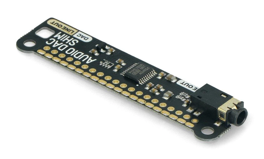 PiMoroni, Audio Dac Shim, garso išvestis I2S