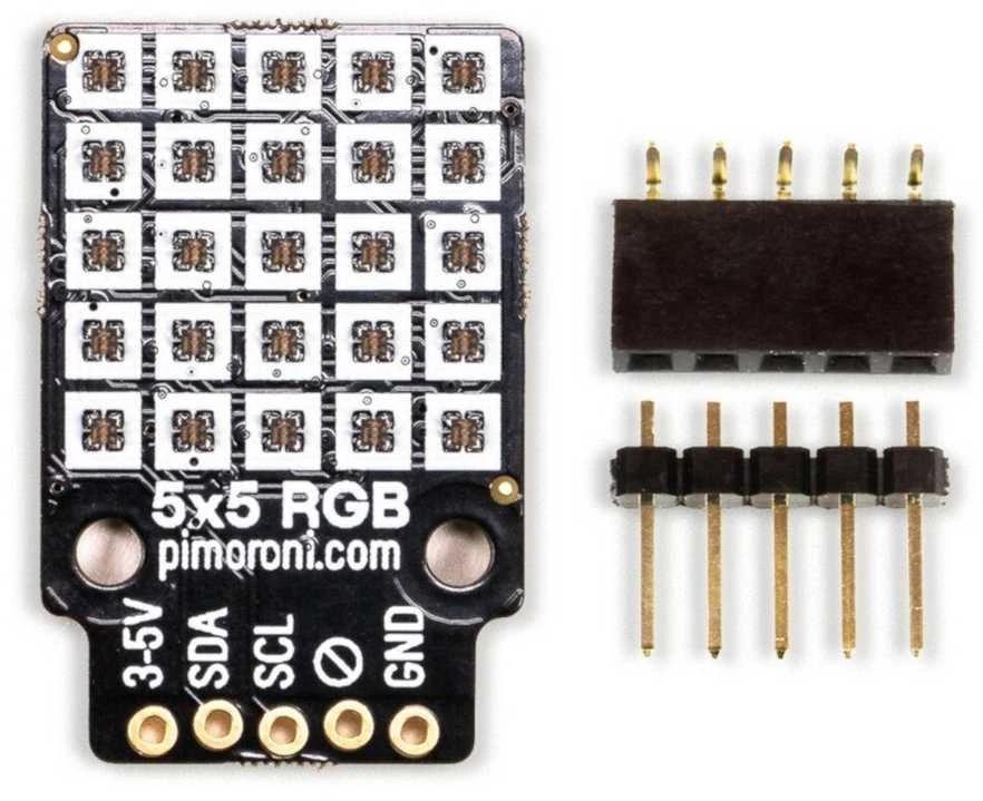 PiMoroni IS31FL3731, Matrix LED RGB 5x5 I2C