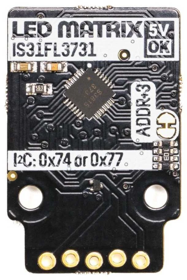 PiMoroni IS31FL3731, Matrix LED RGB 5x5 I2C